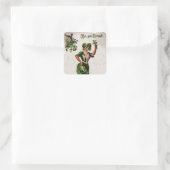 Sticker Carré Erin Go Bragh (Sac)