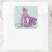 Sticker Carré Escalade King Cobra Snake Rock (Sac)