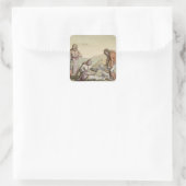 Sticker Carré Eskimos, 1817 (Sac)