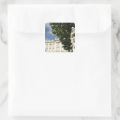 Sticker Carré Espagne, Madrid. Palais Royal. (Sac)