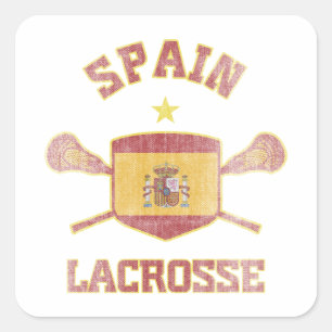 Sticker Carré Espagne-Vintage