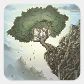 Sticker Carré Espoir impossible (Devant)