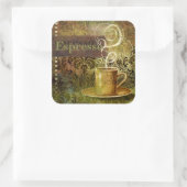 Sticker Carré Espresso (Sac)