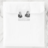 Sticker Carré Esprit Auber et Ludwig van Beethoven (Sac)