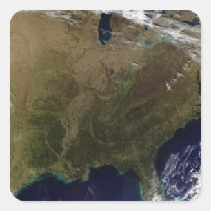 Sticker Carré Est des États-Unis 3