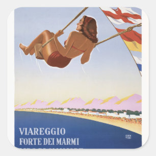 Sticker Carré Estate Italiana