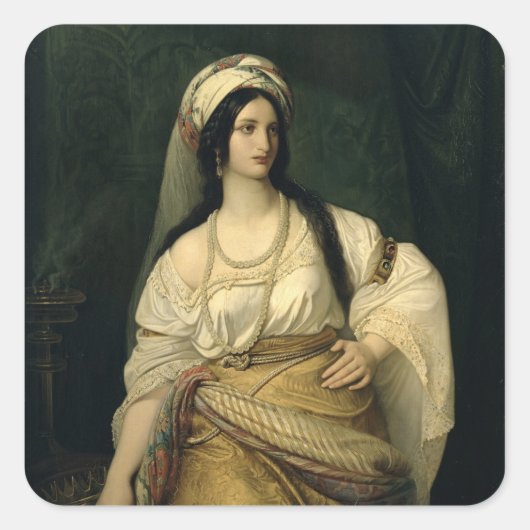 Sticker Carré Esther (Devant)