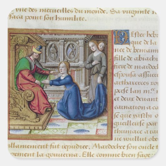 Sticker Carré Esther (Devant)