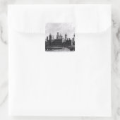 Sticker Carré Établissement Smithsonian du Sud-Ouest (Sac)