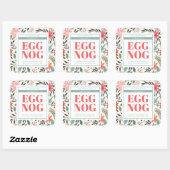 Sticker Carré Étape de Noël (Feuille)