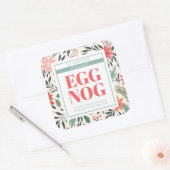 Sticker Carré Étape de Noël (Enveloppe)