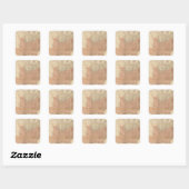 Sticker Carré États-Unis 14 (Feuille)