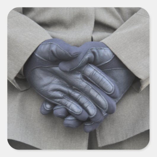 Sticker Carré États-Unis New York (Devant)