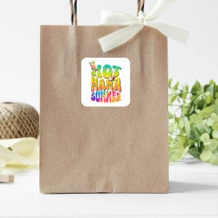 Sticker Carré Été de Hot Mama