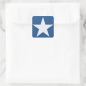 Sticker Carré étoile blanche (Sac)