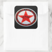 Sticker Carré étoiles norte (Sac)