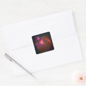 Sticker Carré Étoiles Orion Nebula et Trapezium (Enveloppe)