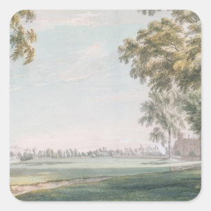 Sticker Carré Eton College et Windsor de Playing Fields