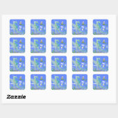 Sticker Carré Être emmené (Feuille)