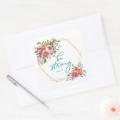 Sticker Carré Être fort (Enveloppe)