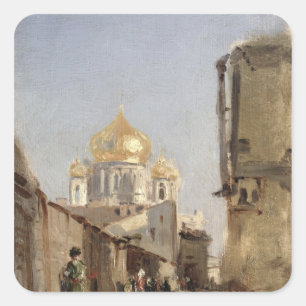 Sticker Carré Étude de Tobolsk, 1842