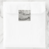 Sticker Carré Étude des armes (Sac)