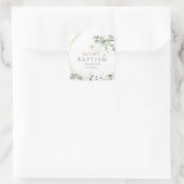 Sticker Carré Eucalyptus Gold Greenery (Sac)