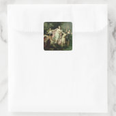 Sticker Carré Europa Reportée par Jupiter (Sac)