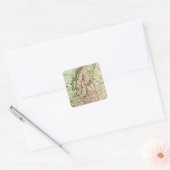 Sticker Carré Europe 16 (Enveloppe)