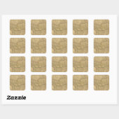 Sticker Carré Europe 23 (Feuille)