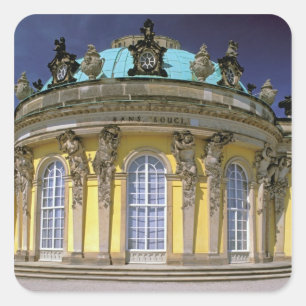 Sticker Carré Europe, Allemagne, Potsdam. Parc Sanssouci, 2