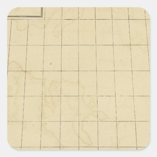 Sticker Carré Europe du Sud (Devant)