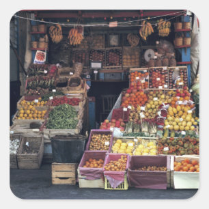 Sticker Carré Europe, Italie, région de Venise. Fruits colorés e