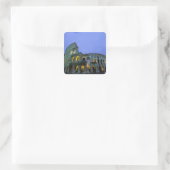 Sticker Carré Europe, Italie, Rome. Vue du soir sur (Sac)