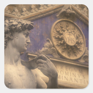 Sticker Carré Europe, Italie, Toscane, Florence, Piazza della