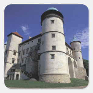 Sticker Carré EUROPE, Pologne, Monts Carpathes, Nowy Wisnicz