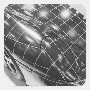 Sticker Carré Europe, Suisse, Genève. Salon de l'automobile de G