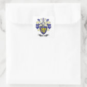 Sticker Carré Evans Family Crest (Sac)