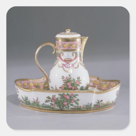 Sticker Carré Evier et lavabo, fabriqués à Paris (Devant)