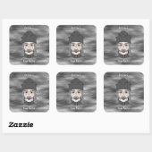 Sticker Carré Ex-libris Count Dracula 2026 (Feuille)