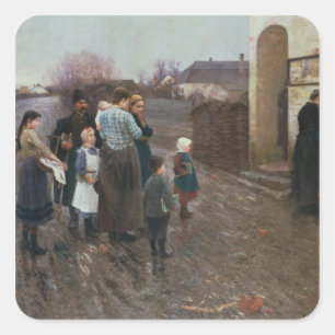 Sticker Carré Examen