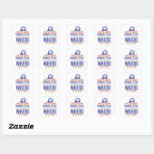 Sticker Carré Exécution - Équipe d'exécution de Sloth (Feuille)