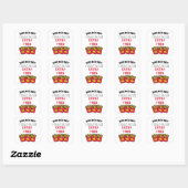Sticker Carré Exercise Thought Said Extra Fries Exercising Gym (Feuille)