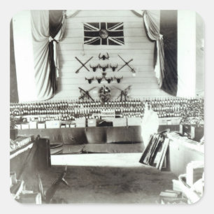 Sticker Carré Exposition du Trinidad-et-Tobago, 1890