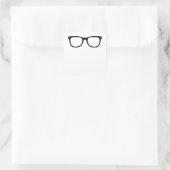 Sticker Carré Eye Glasses (Sac)