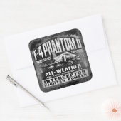 Sticker Carré F-4 Phantom II (Enveloppe)