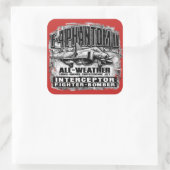 Sticker Carré F-4 Phantom II (Sac)