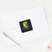 Sticker Carré F-Caw-F Poulet Essential Simple Clean (Enveloppe)