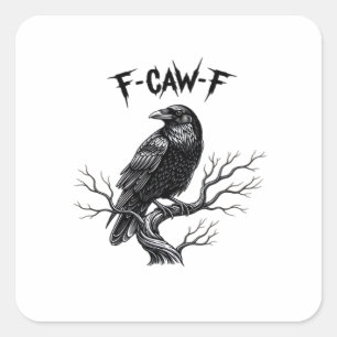 Sticker Carré F Caw F Style Moderne Tendance
