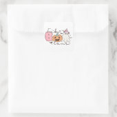 Sticker Carré Fabuleux Halloween (Sac)